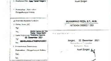 HGU 2.576 Hektar Dianggap Ilegal, Warga Aceh Singkil Teriak: Tanah Kami Dirampas