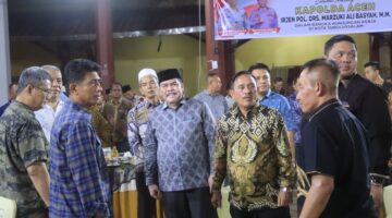 Momen Langka di Subulussalam, Kapolda Aceh dan Para Tokoh Daerah Tunjukkan Kekompakan dan Kehangatan